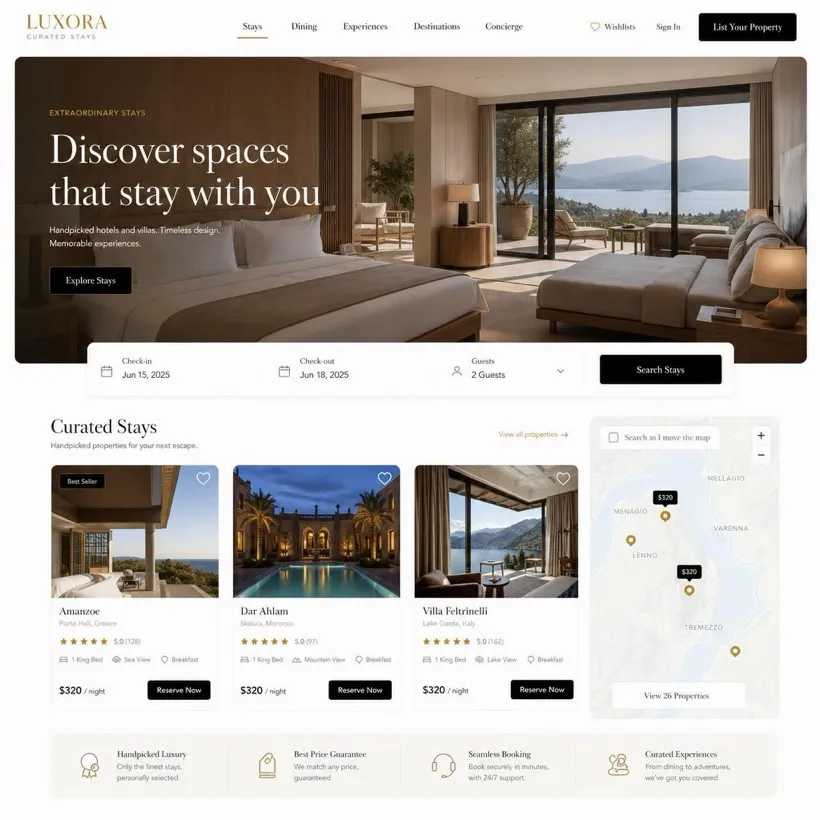 Sinad booking platform